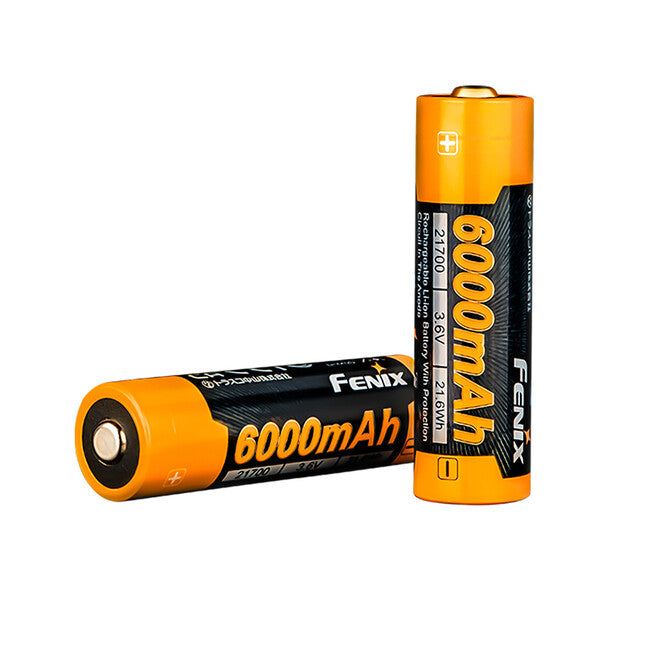 Fenix 21700 batteria ricaricabile 6000 mAh agli ioni di litio