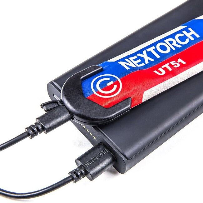 NexTorch UT51 L fascia di sicurezza lampeggiante, rosso-blu