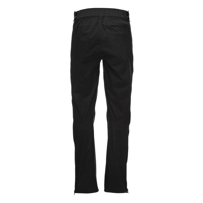 Black Diamond Stormline Stretch Full Zip da pioggia da uomo, nero