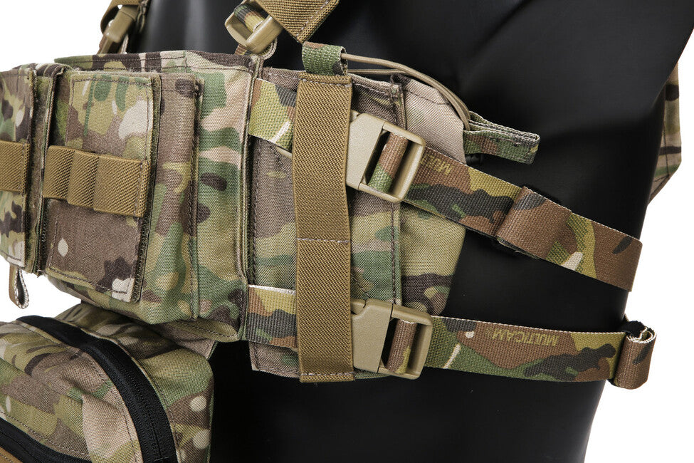 Emersongear Micro Fight Chissis MK3 gilet tattico, nero multicam