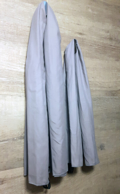 BasicNature Velour asciugamano in velluto 60 x 120 cm grafite