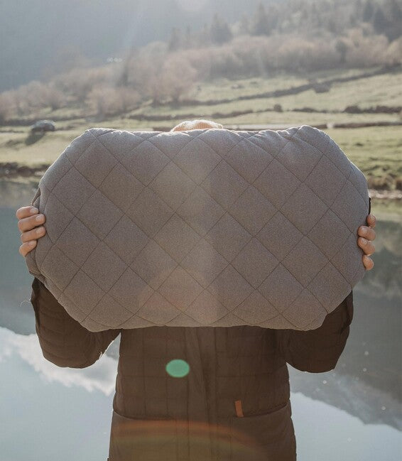 Klymit Luxe cuscino, grigio
