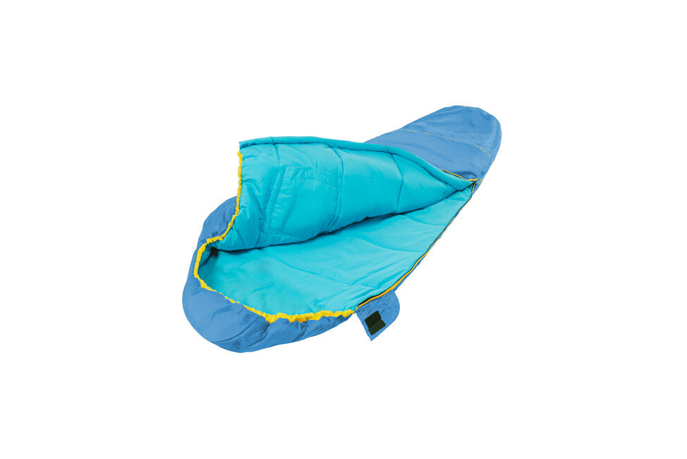 Grüezi-Bag Kids sacco a pelo colorato, acqua
