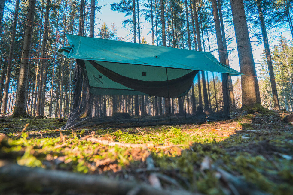 Amazonas Tenda ad amaca versatile e resistente alle intemperie con protezione dagli insetti