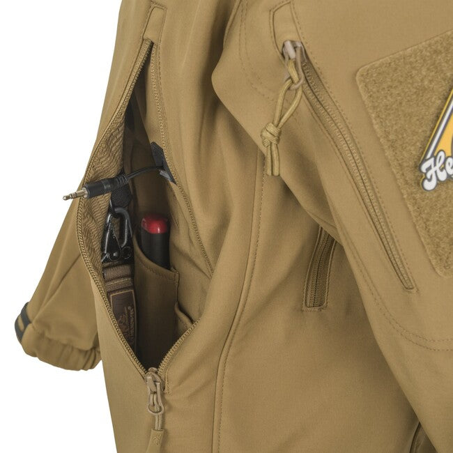 Helikon-Tex Giacca GUNFIGHTER - Pelle di squalo - verde
