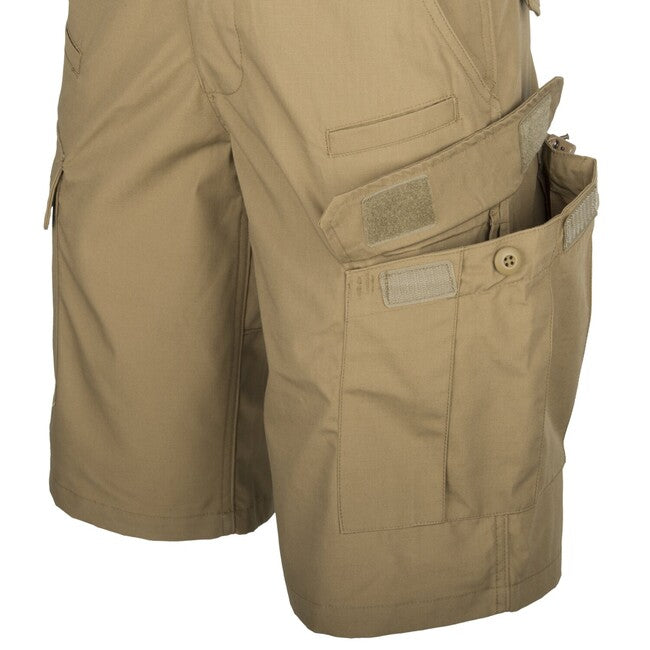 Helikon-Tex Pantaloncini CPU - PolyCotton Ripstop - EN woodland