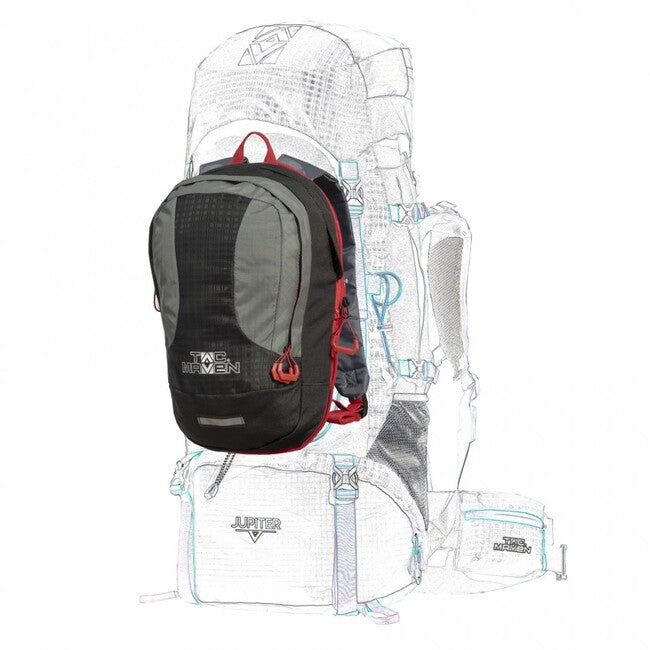Pentagon Jupiter zaino outdoor 60+10L, grigio cenerino