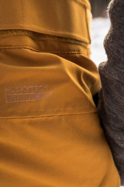 Husky Mitaly pantaloni da sci da uomo, senape