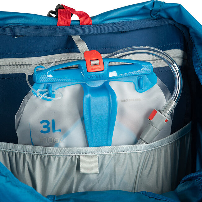 OSPREY ATMOS AG LT 65 σακίδιο πλάτης τουρισμού, night shift/scoria blue