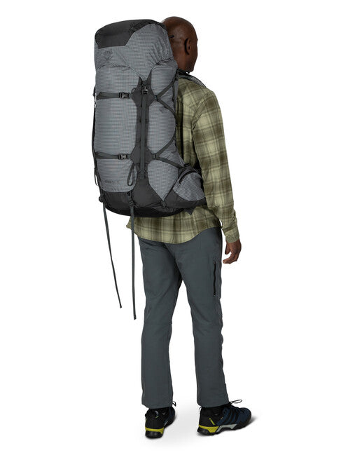 Osprey Aether Pro 75 zaino da trekking, silver lining