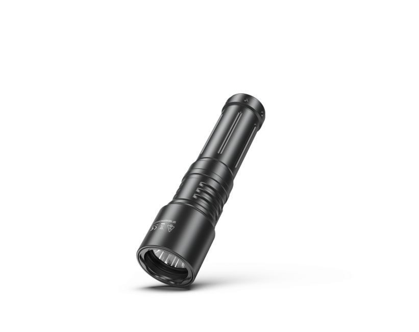 Bludive BD40 Pro torcia subacquea, nera