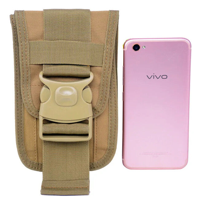 DRAGOWA Tactical Zulu custodia per smartphone, cachi