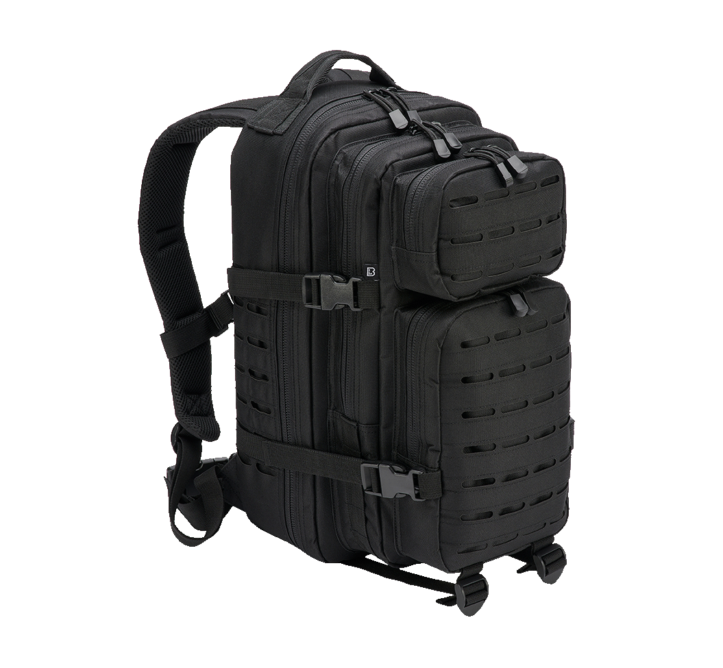Brandit US Cooper Lasercut batoh Medium 25L, čierna