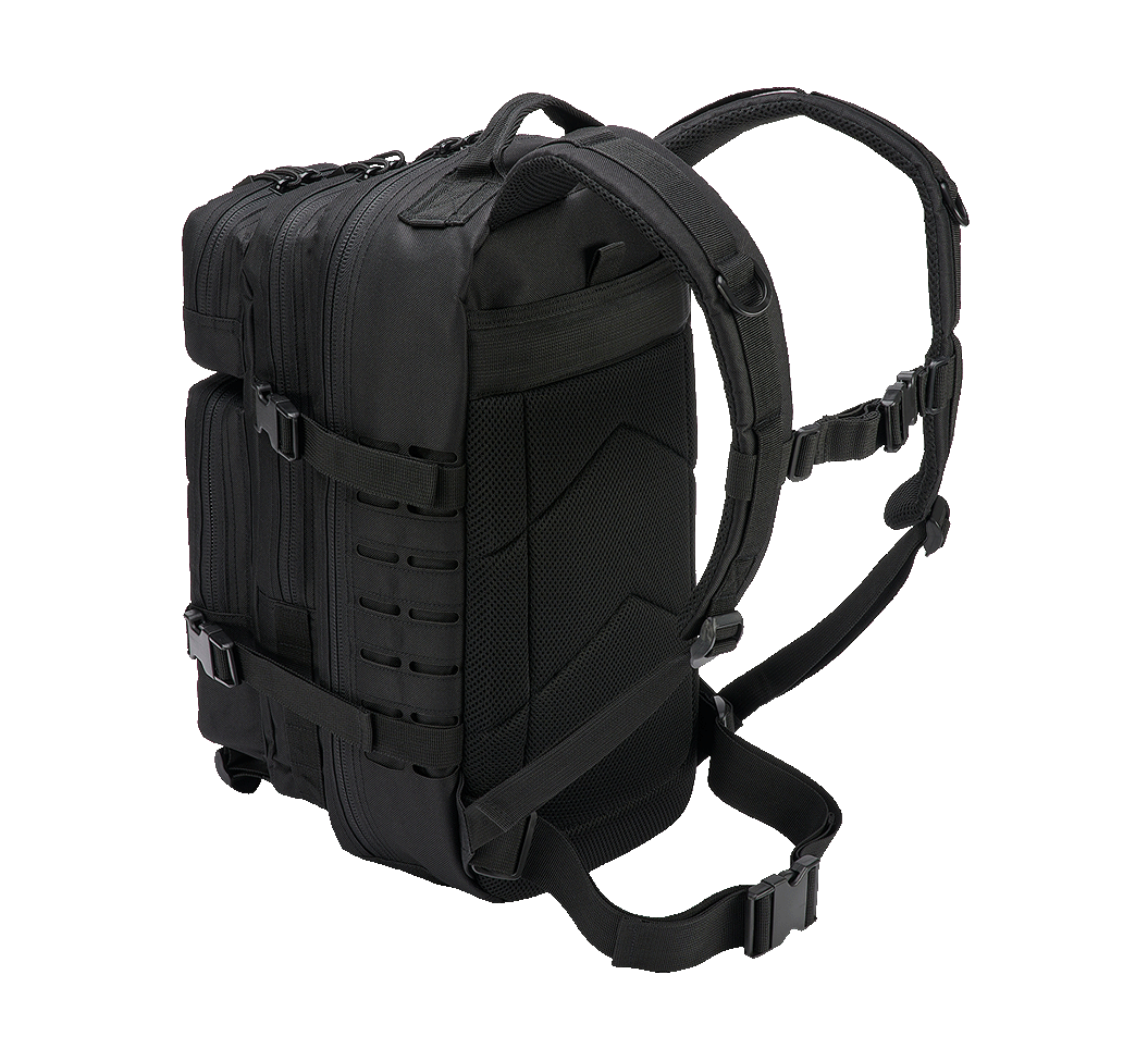 Brandit US Cooper Lasercut batoh Medium 25L, čierna