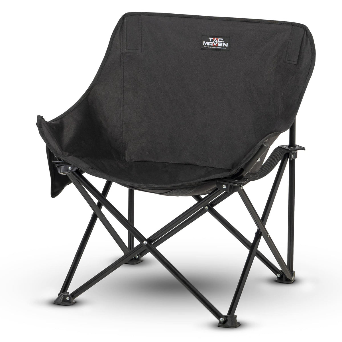 Pentagon Camping Chair, Black