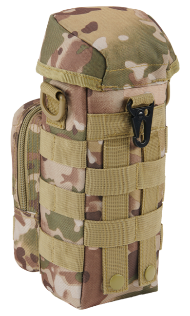 Brandit Copribottiglie Molle con custodia II, multicam