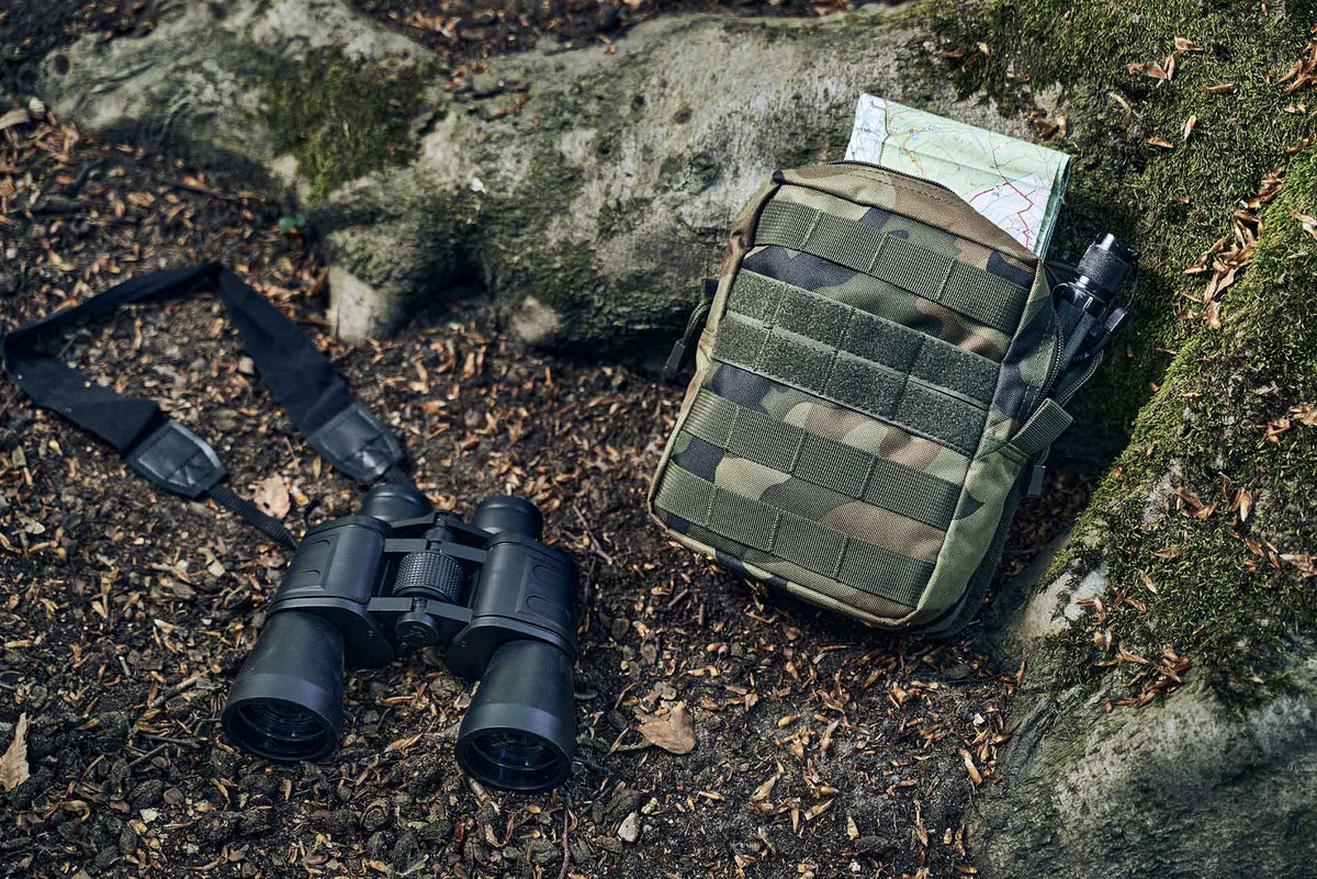 Brandit Cross Molle kapsička, woodland