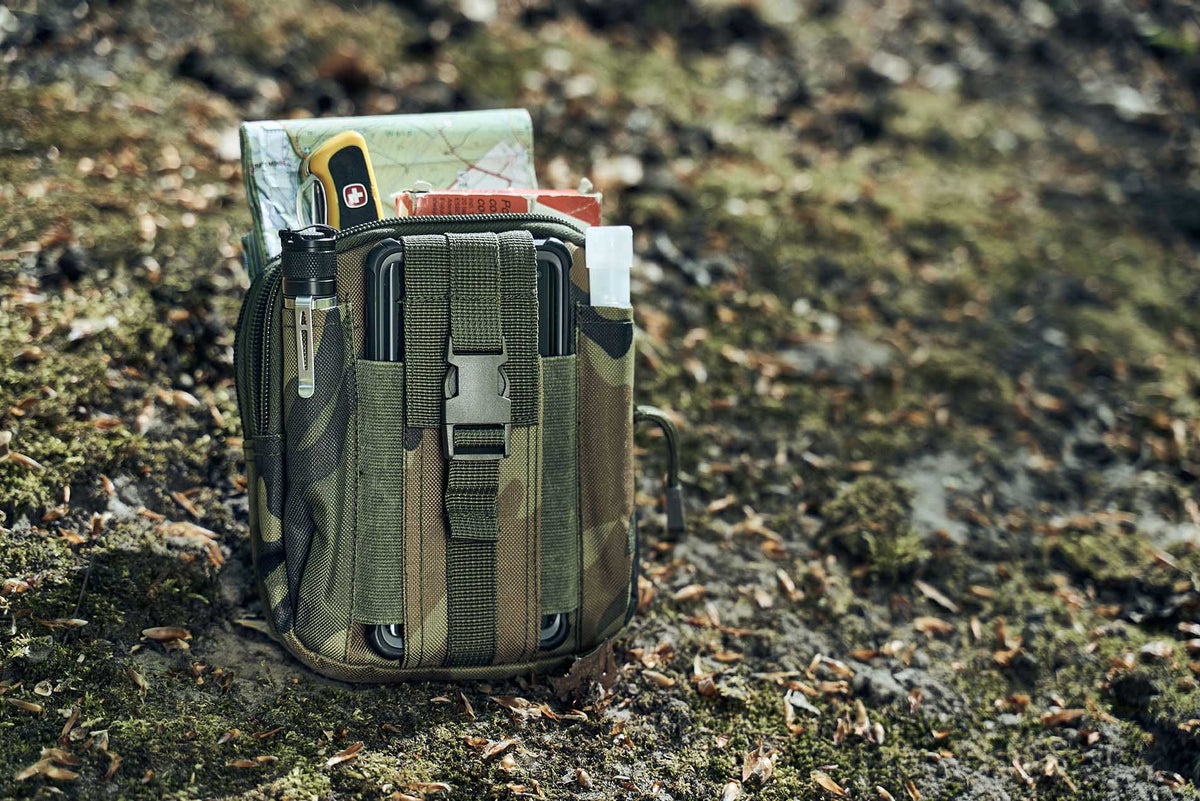 Brandit Molle Functional kapsička, woodland