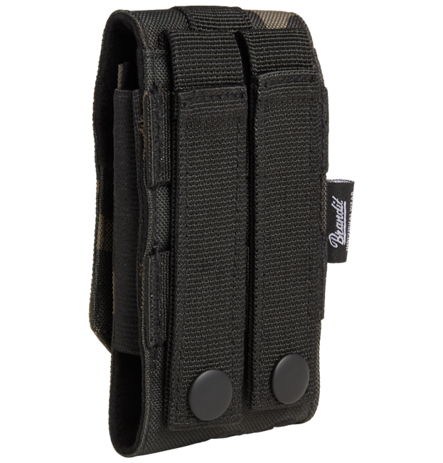 Brandit Custodia media per cellulare, darkcamo