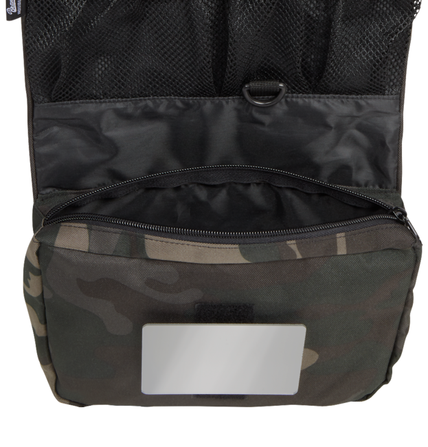 Brandit Toiletry borsa da toilette grande, darkcamo