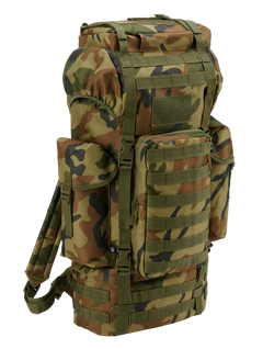 Brandit Kampfrucksack zaino tattico molle 65l, woodland