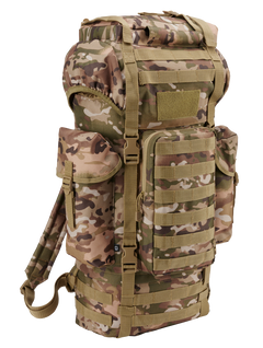 Brandit Kampfrucksack zaino tattico molle 65l, multicam