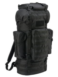 Brandit Kampfrucksack Zaino tattico Molle 65l, nero