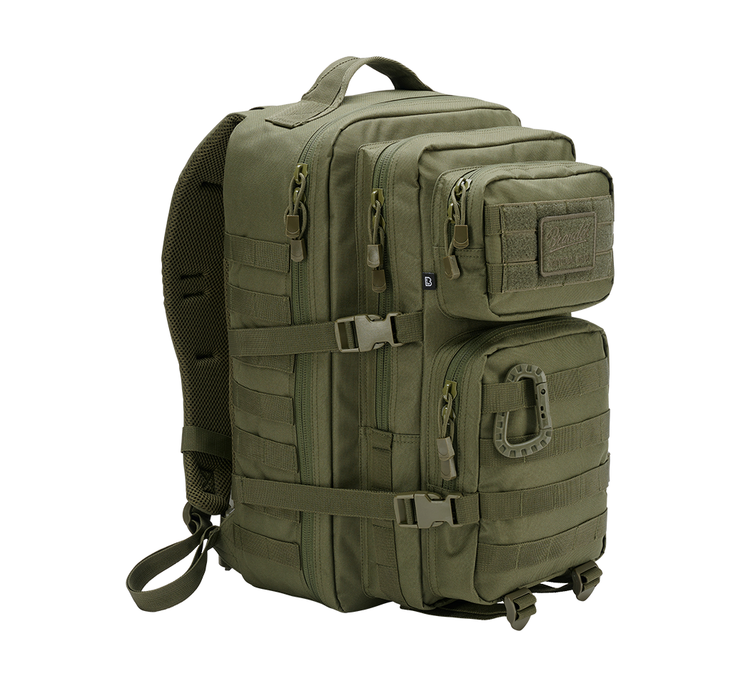 Brandit US Assault Pack batoh Large 40L, olivová