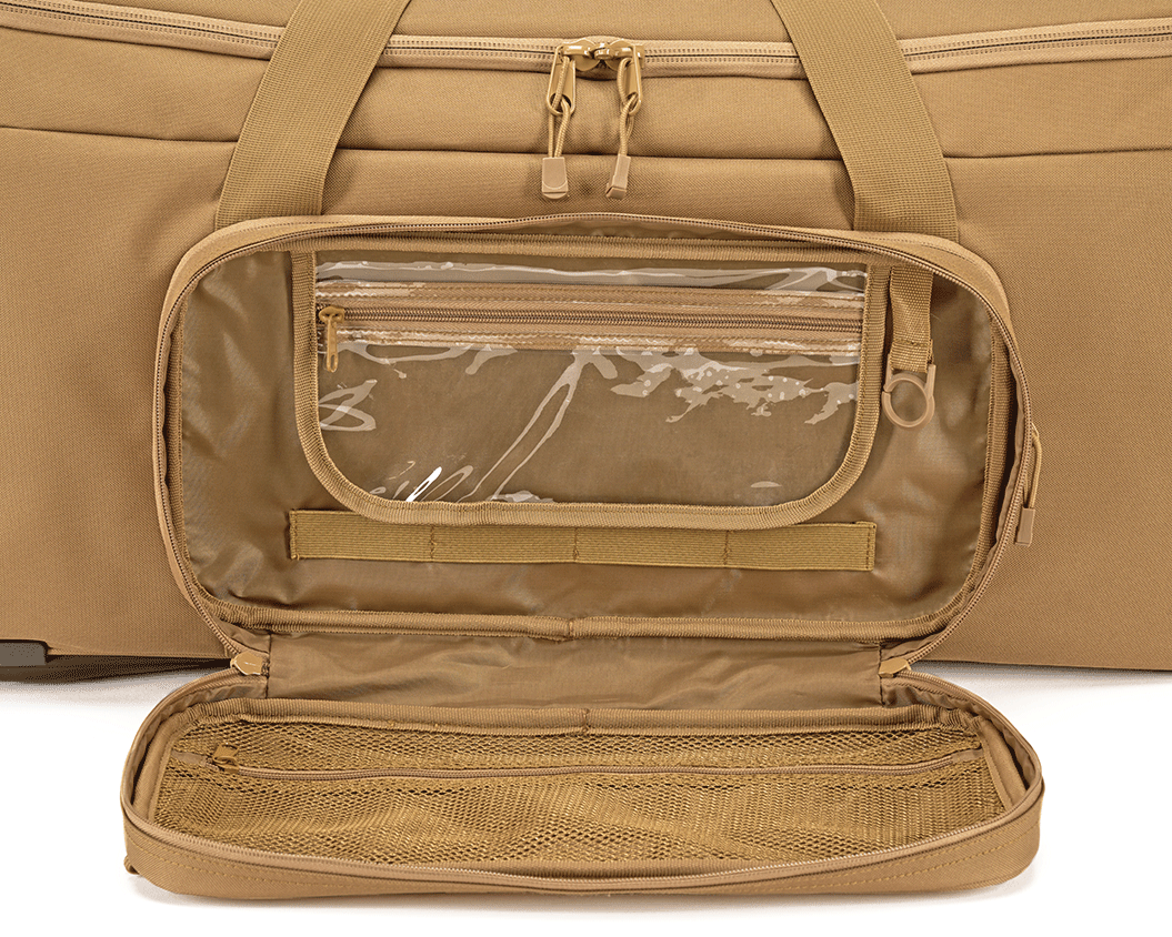 Brandit US Cooper Trolley cestovná taška 120L, camel