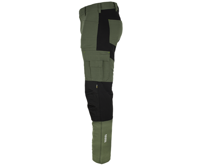 BENNON Erebos pantaloni da lavoro WP, verde/nero