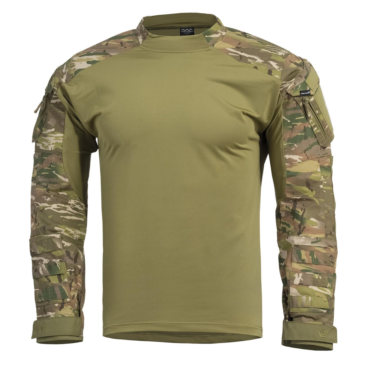 Pentagon Wolf Combat Maglietta Camo, grassman