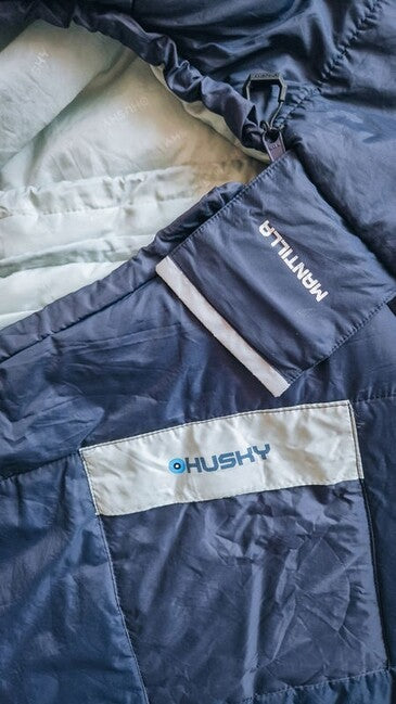 Husky Mantilla sacco a pelo ultralight tre stagioni -5, blu scuro