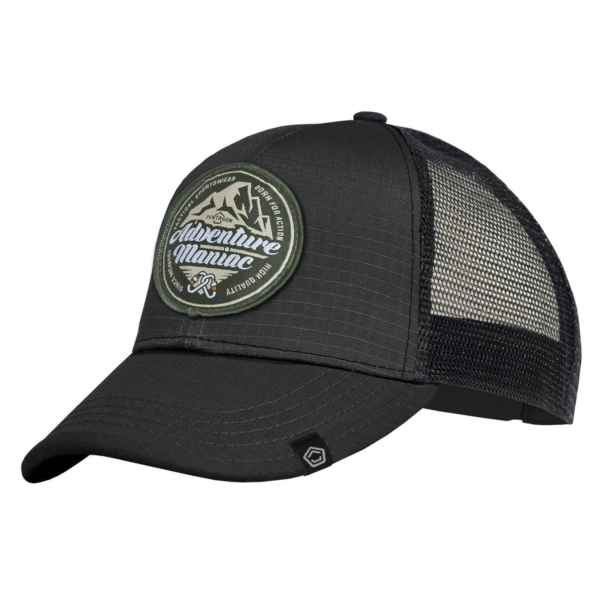 Pentagon Era Adventure maniac cappello, nero