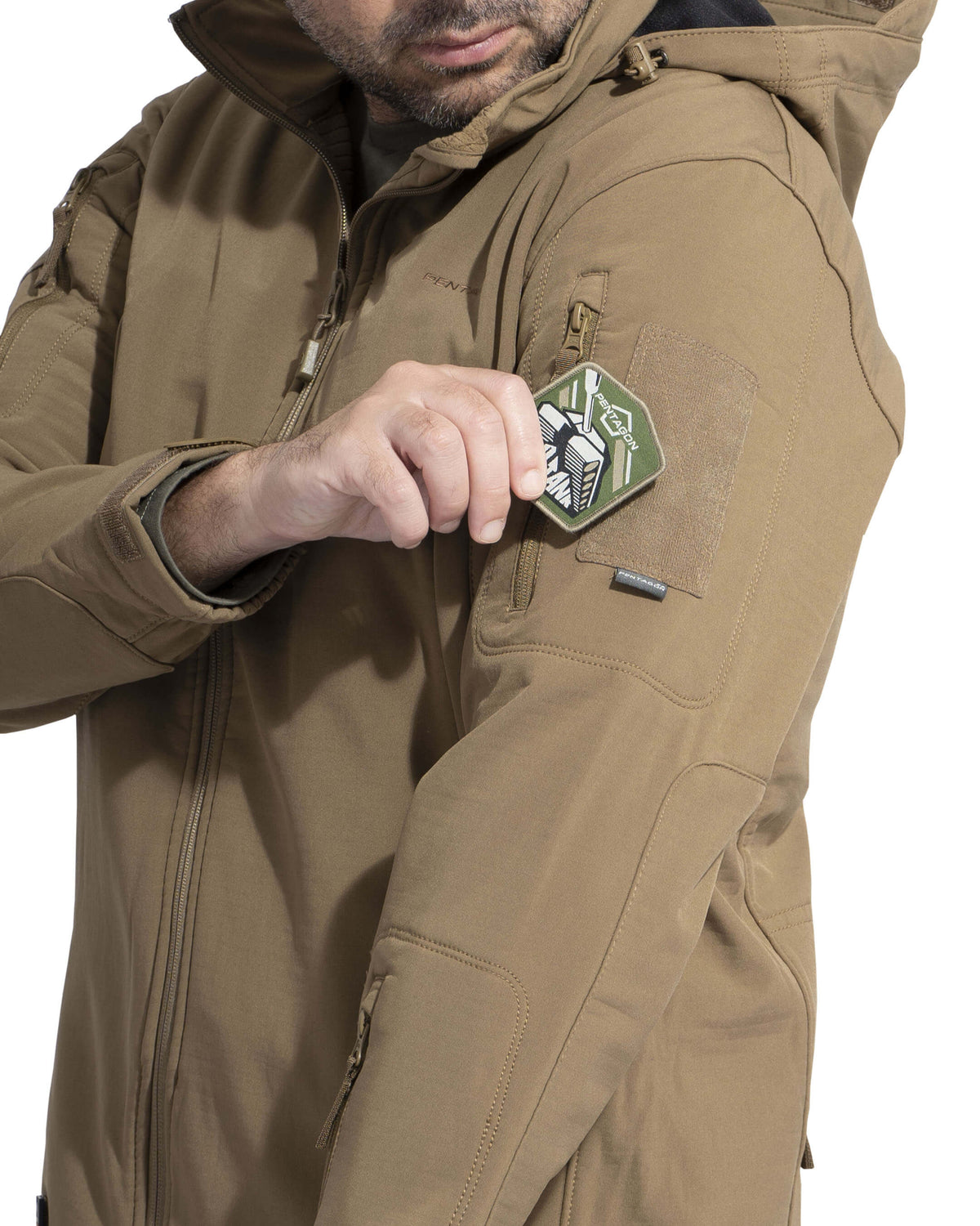 Pentagon Artaxes giacca da uomo, Coyote