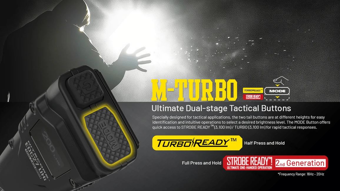 Nitecore EDC27 torcia uhi