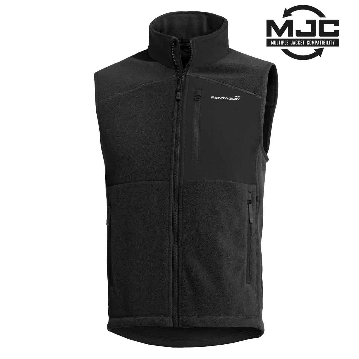 Pentagon Athos gilet, nero