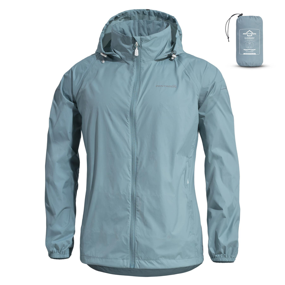 Pentagon Cloudburst Packable giacca da donna, menta
