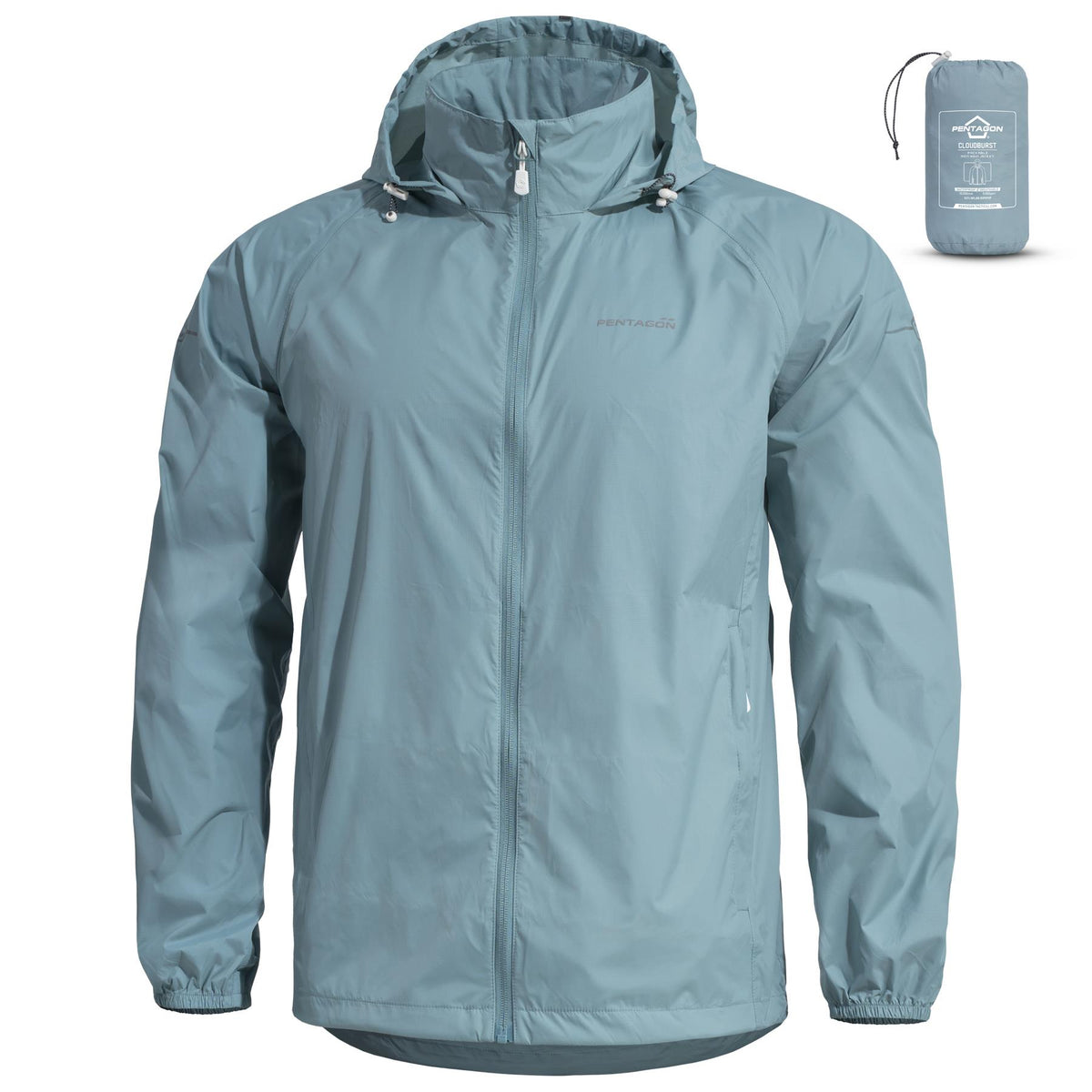 Pentagon Cloudburst Packable giacca da uomo, menta