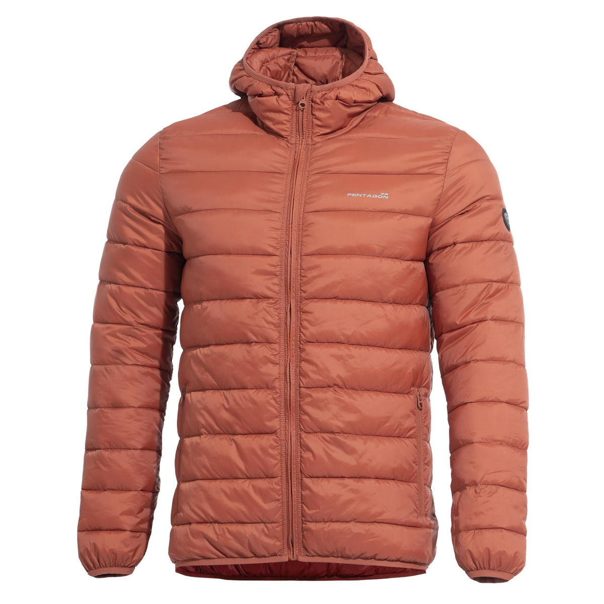 Pentagon Aurora giacca con cappuccio da uomo, Maroon Red