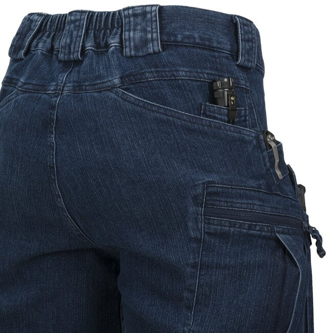 Helikon-Tex Pantaloni corti tattici UTS 8,5" - Denim Stretch - Blu marino
