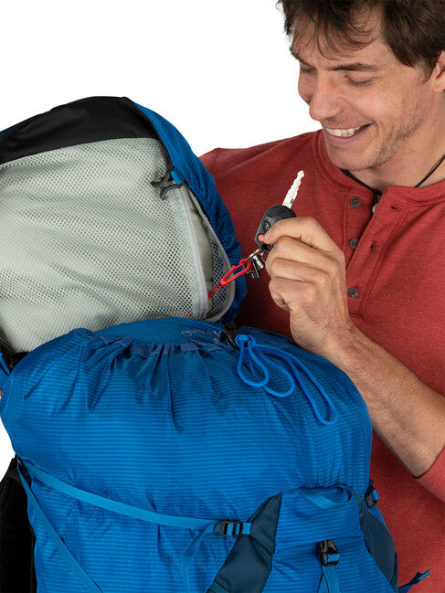 Osprey Exos 58 zaino, blue ribbon