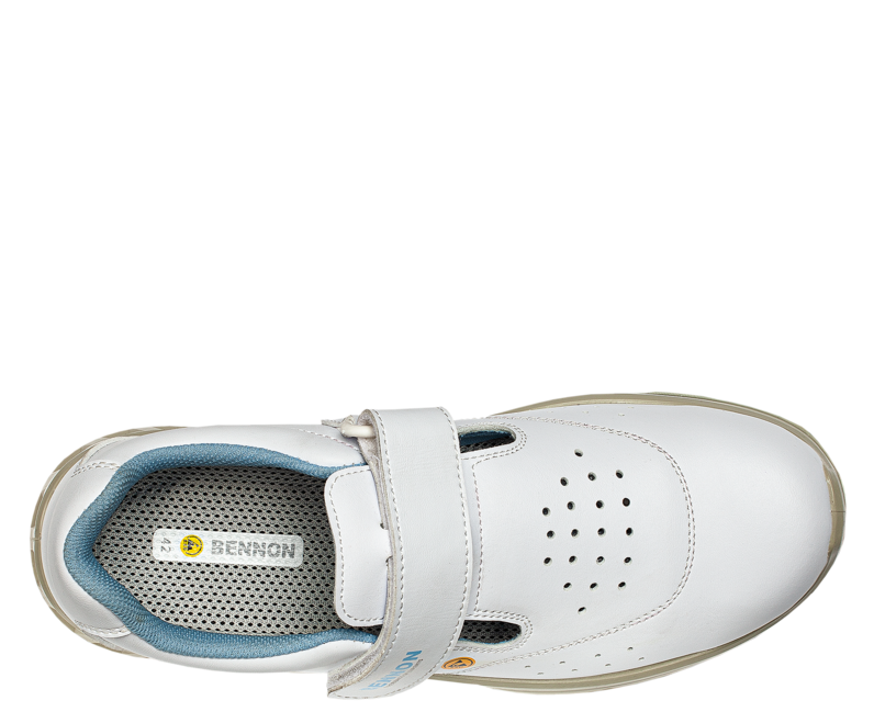 BENNON sandali da lavoro white o1 esd