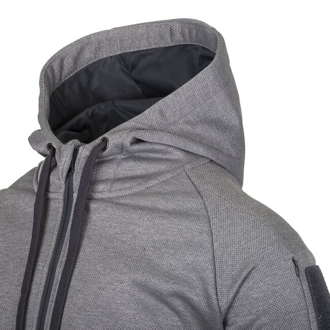 Helikon-Tex Urban Tactical Hoodie (FullZip) - melange nero-grigio