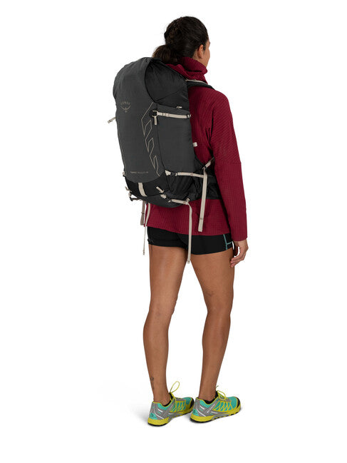 Osprey Tempest Velocity zaino da trekking 30, dark charcoal/chiru tan