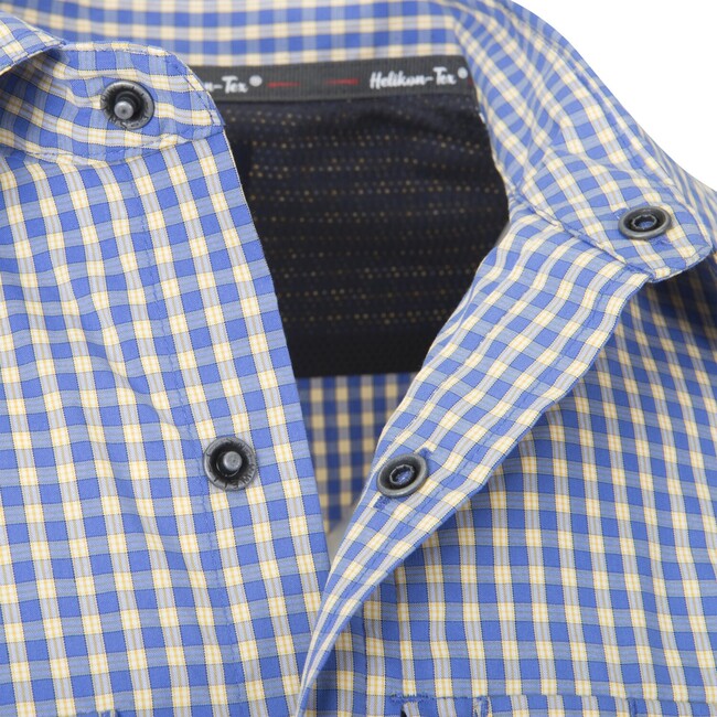 Helikon-Tex Covert Concealed Carry camicia tattica a maniche corte, rosso sporco a quadri