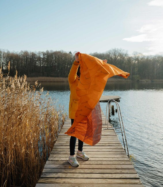 Klymit Static V Lite materasso per auto, arancio mango