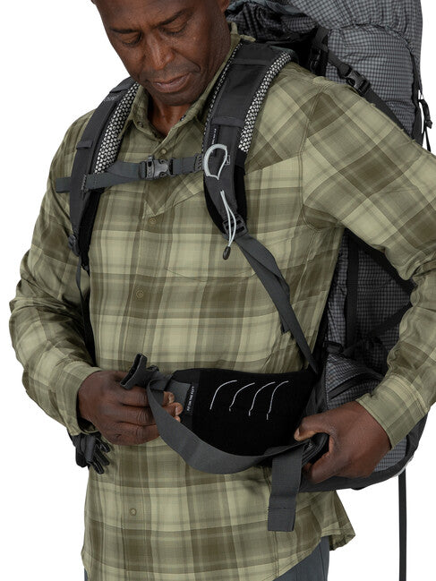 Osprey Aether Pro 75 zaino da trekking, silver lining