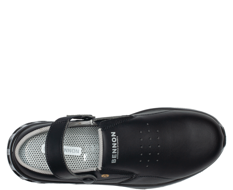 BENNON sandali da lavoro black sb esd slipper