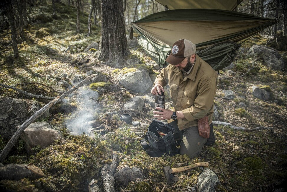 Helikon-Tex Bushcraft Haversack Bag borsa a tracolla – cordura®, olivastro, nera