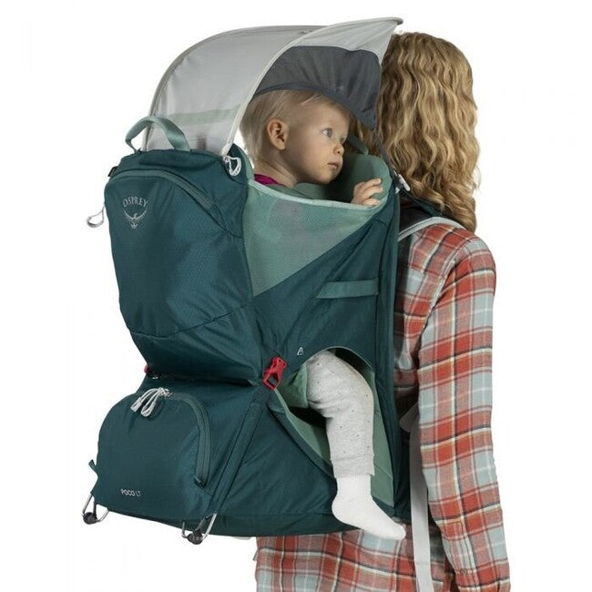 Osprey Poco Lt marsupio da trekking, verde acqua intenso